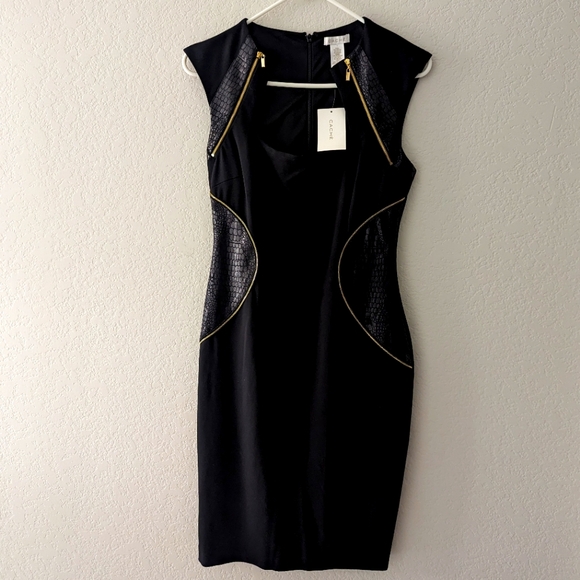 NWT Cache Cocktail Dress 4 - Picture 2 of 9